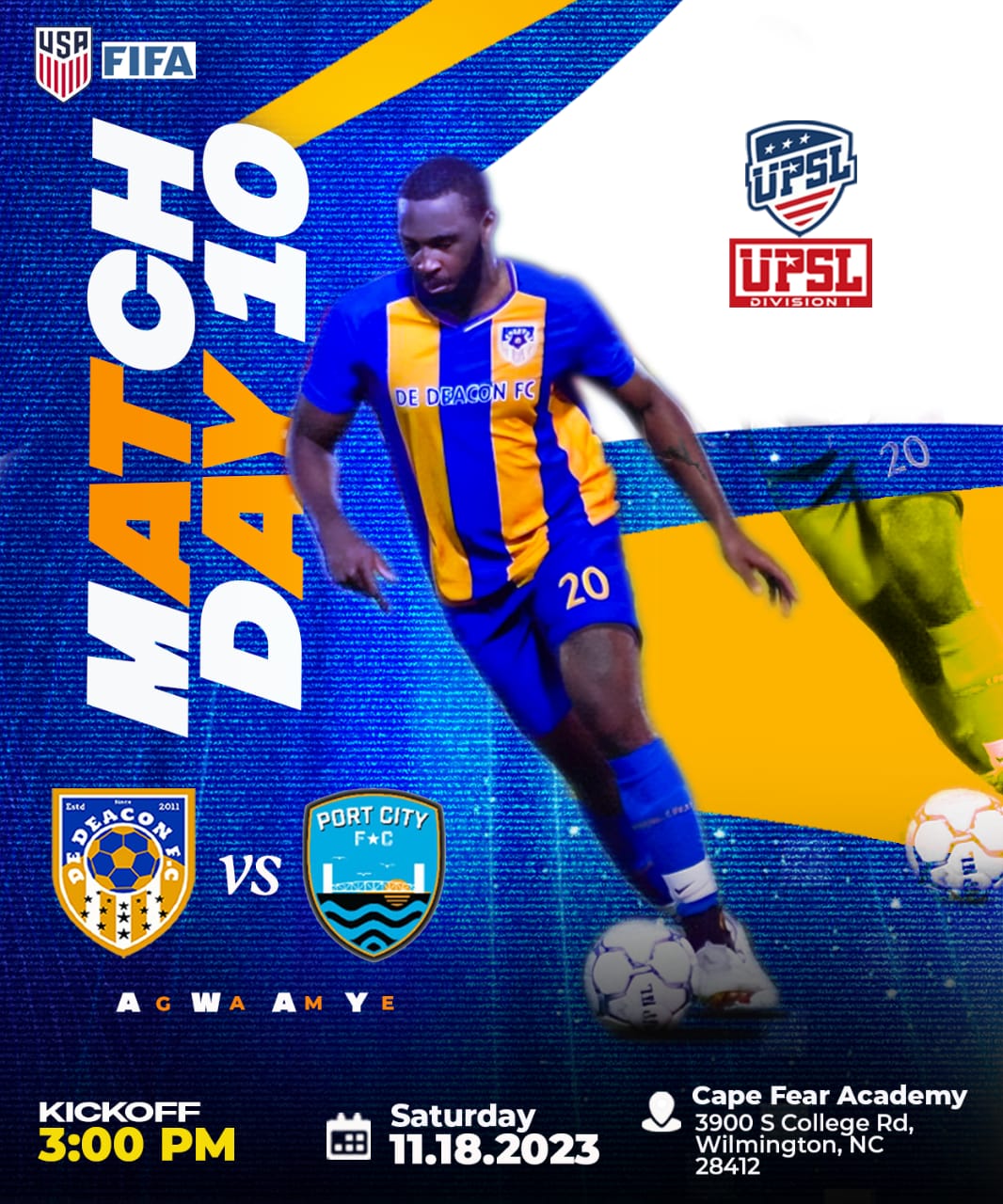 UPSL Season Game-day 10